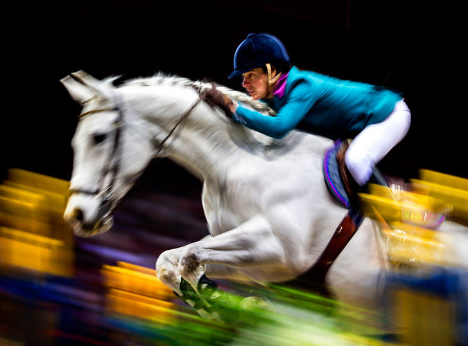 Luiciana Diniz on Upper Star. Gothenburg Horse Show 2014. Gothenburg Horse Show, jumping, horse, Göteborg Horse Show, Gothenburghorseshow, hoppning, häst, Göteborg,